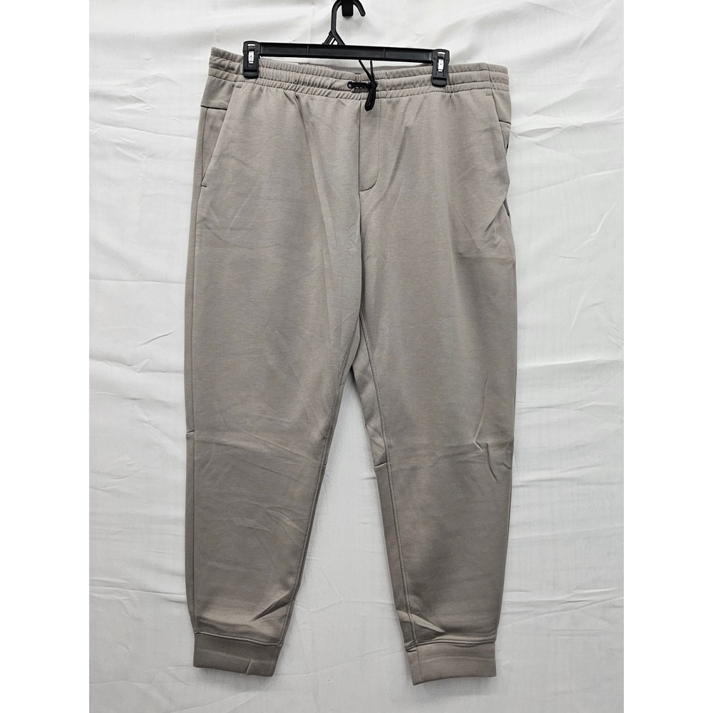 Member's Mark‎ Mens Active Jogger Khaki Poly Blend Athletic Size XL